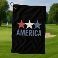 Stars and Stripes: America Golf Towel thumb 1