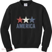 Stars and Stripes: America Kids Sweatshirt thumb 0