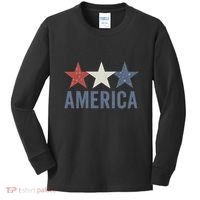Stars and Stripes: America Kids Long Sleeve Shirt thumb 0