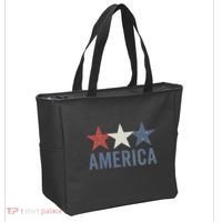 Stars and Stripes: America Tote Bag thumb 2