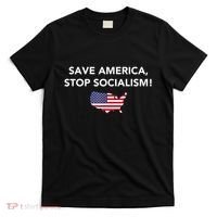 Save America Stop Socialism T-Shirt thumb 0