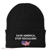 Save America Stop Socialism Beanie thumb 0