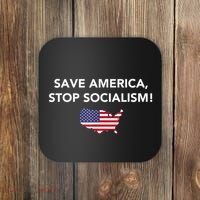 Save America Stop Socialism Coaster thumb 0
