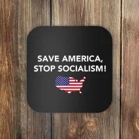 Save America Stop Socialism Coaster thumb 0
