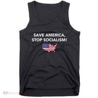 Save America Stop Socialism Tank Top thumb 0