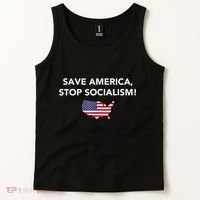 Save America Stop Socialism Tank Top thumb 2