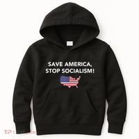 Save America Stop Socialism Kids Hoodie thumb 0