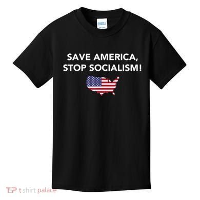 Save America Stop Socialism Kids T-Shirt