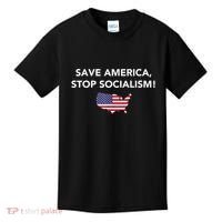 Save America Stop Socialism Kids T-Shirt thumb 0