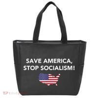 Save America Stop Socialism Tote Bag thumb 0