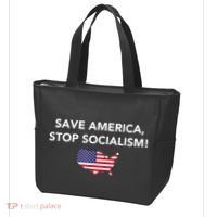 Save America Stop Socialism Tote Bag thumb 3