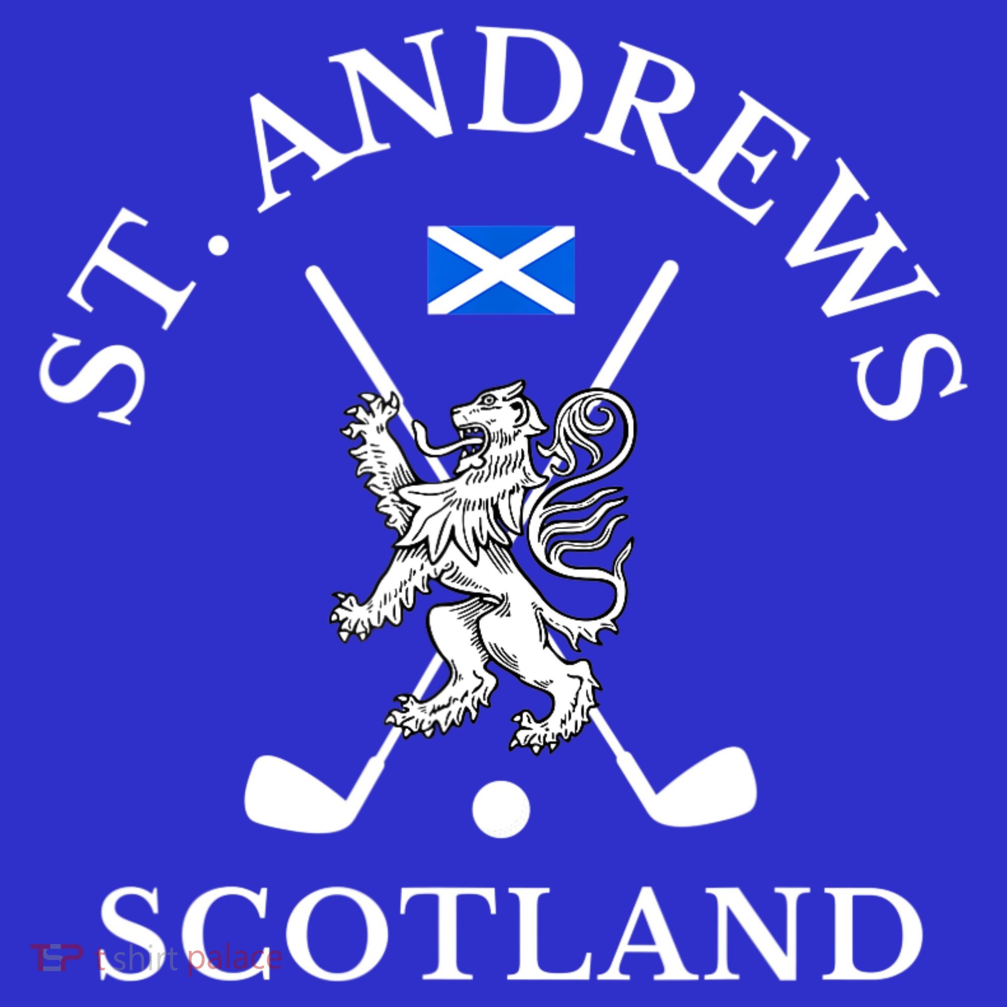 St. Andrews Scotland Button