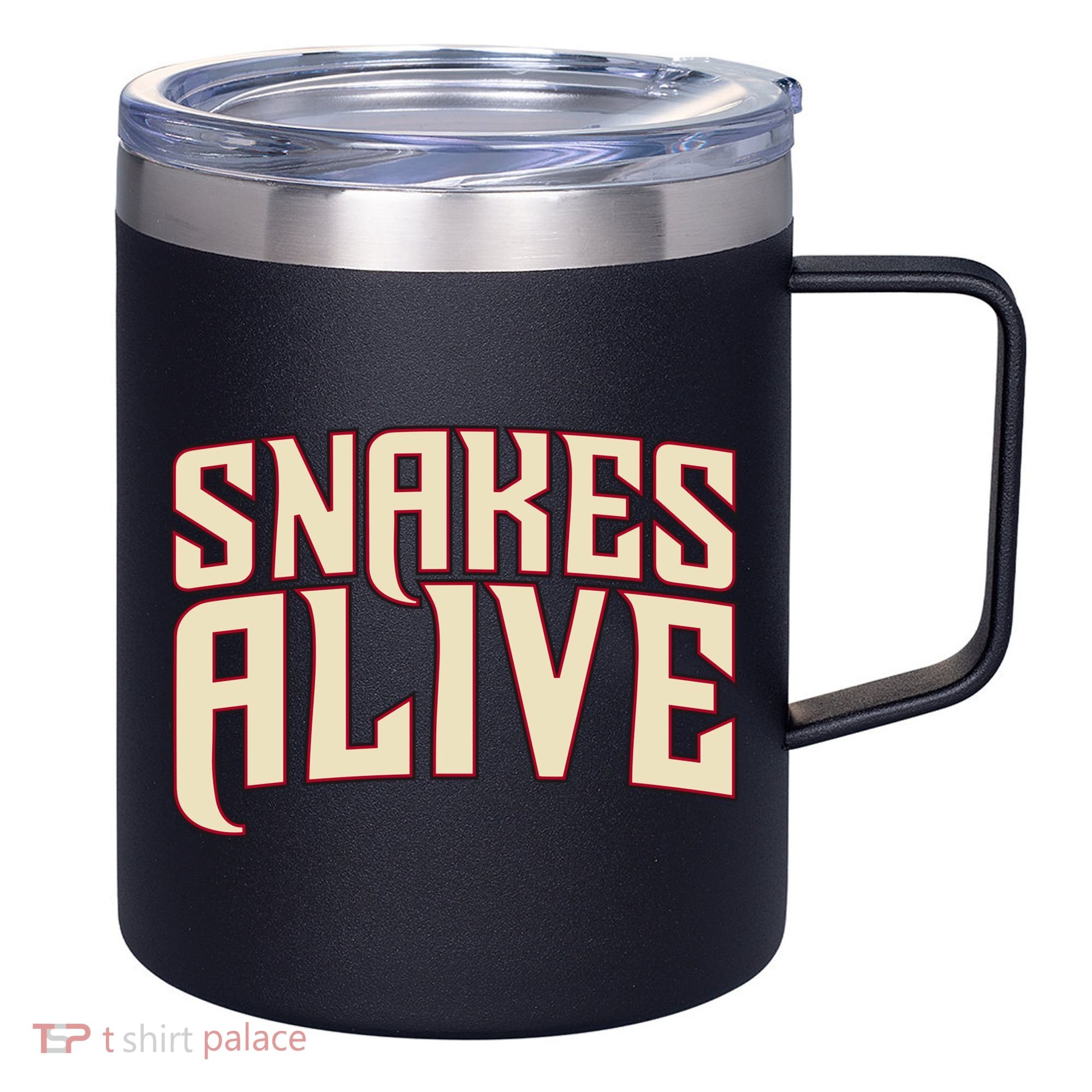 Snakes Alive 12oz Stainless Steel Coffee Mug
