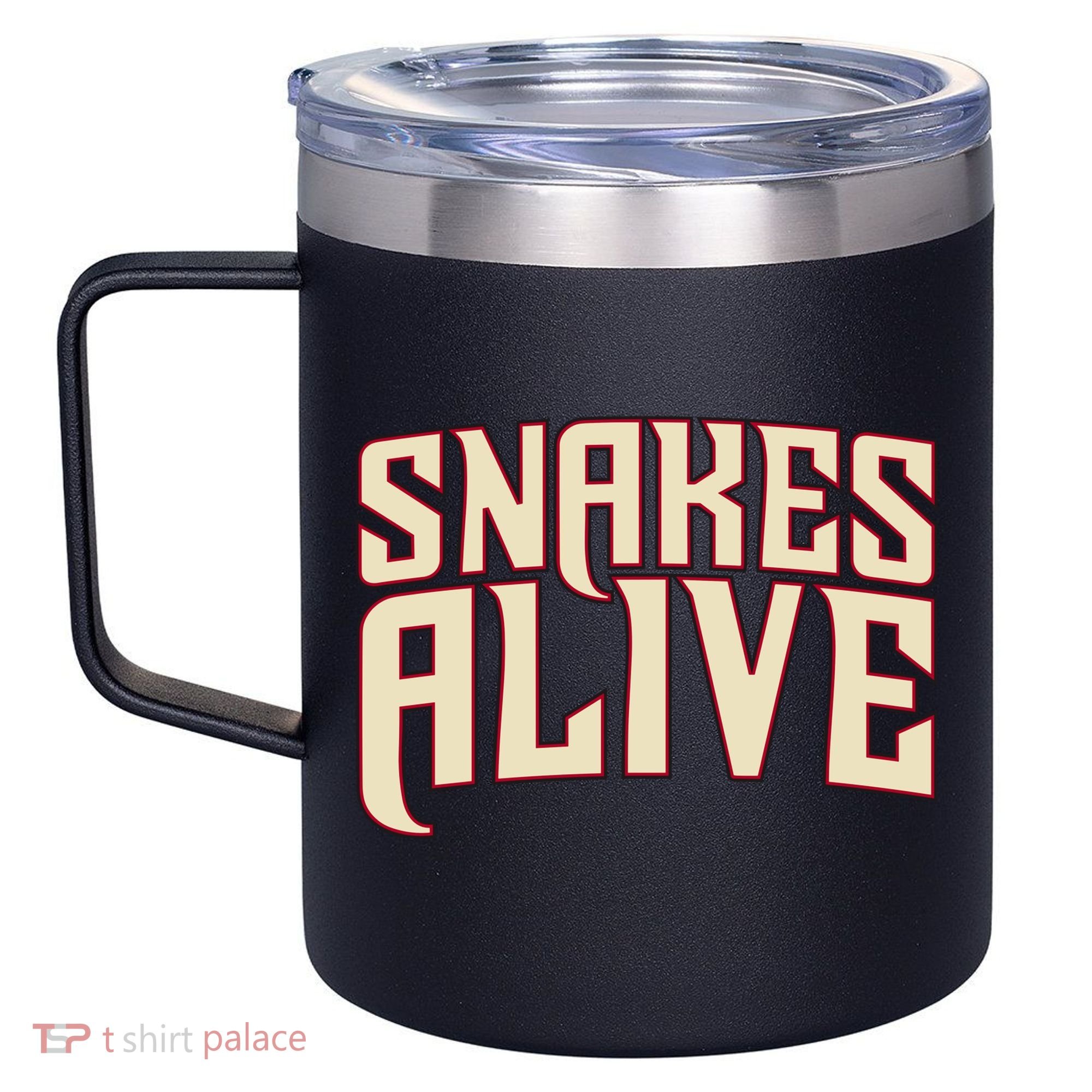 Snakes Alive 12oz Stainless Steel Coffee Mug