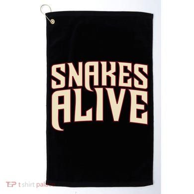 Snakes Alive Golf Towel