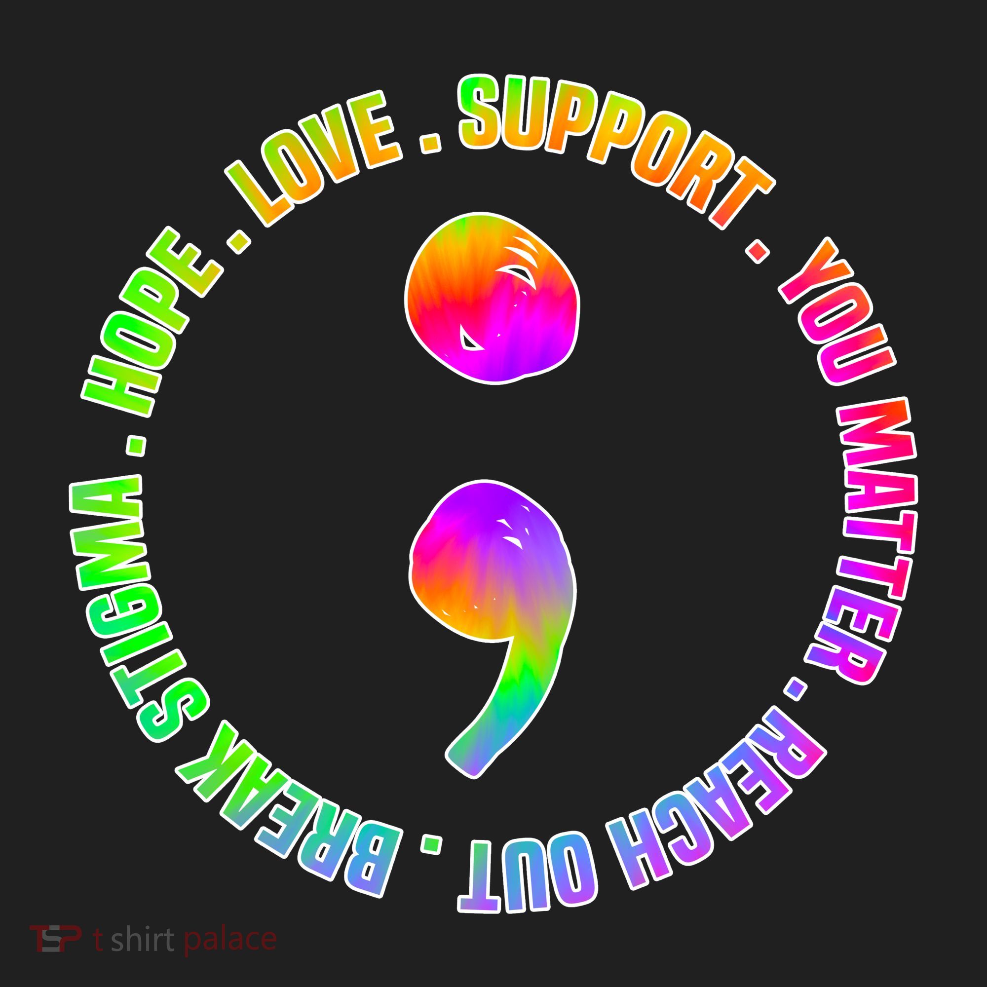 Suicide Awareness Semi Colon Support Women's Sweatshirt