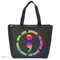 Suicide Awareness Semi Colon Support Tote Bag thumb 0