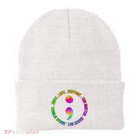 Suicide Awareness Semi Colon Support Beanie thumb 0