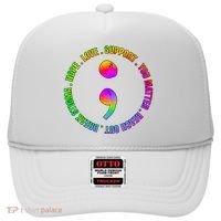 Suicide Awareness Semi Colon Support Hat thumb 0