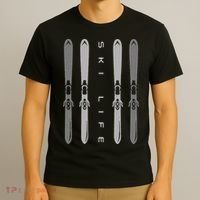 Ski Apparel Skiing Skier Ski T-Shirt thumb 3