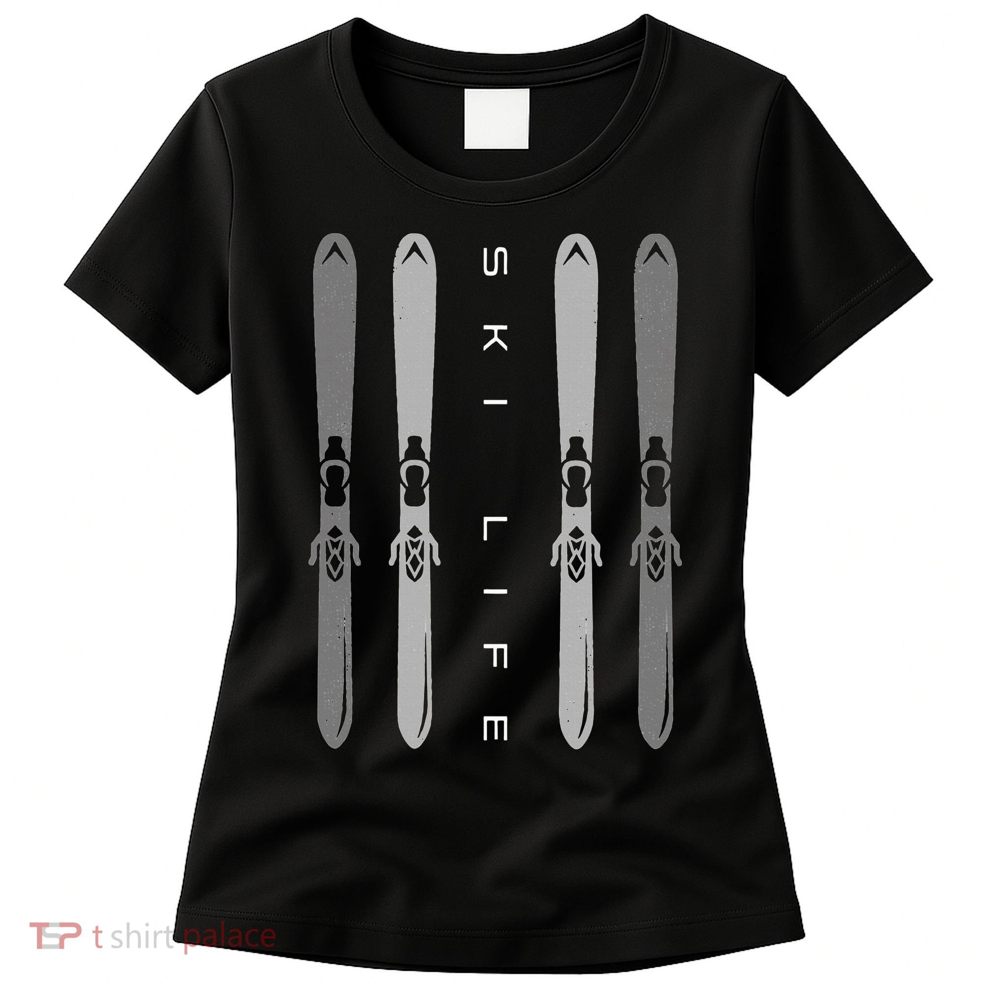 Ski Apparel Skiing Skier Ski Women's T-Shirt