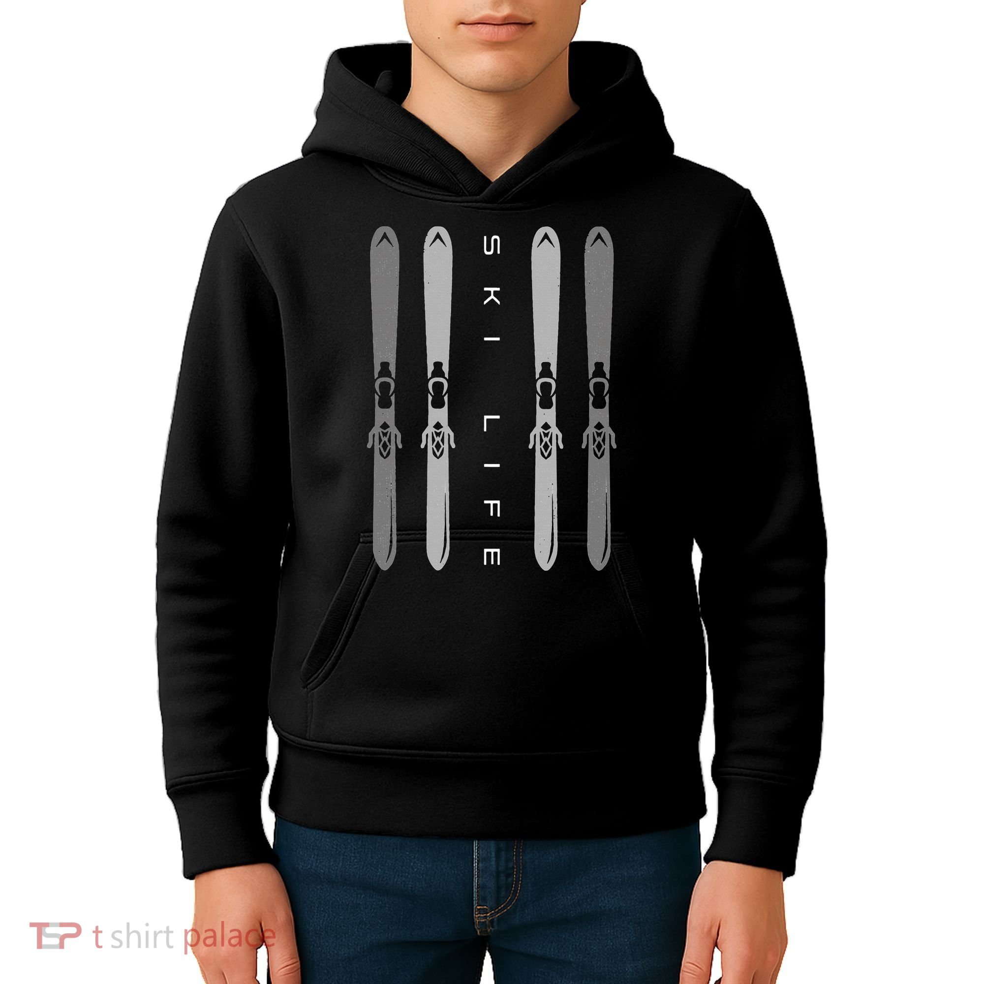 Ski Apparel Skiing Skier Ski Kids Hoodie