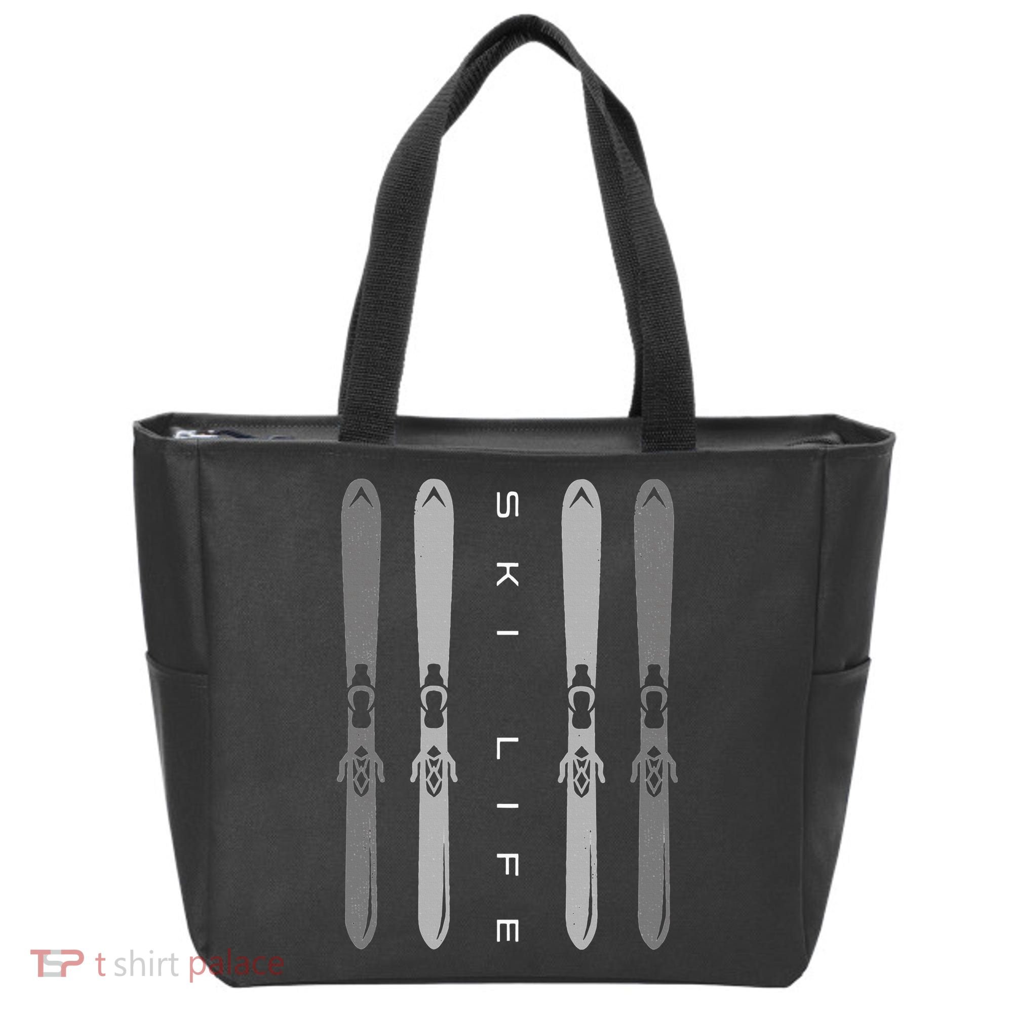 Ski Apparel Skiing Skier Ski Tote Bag