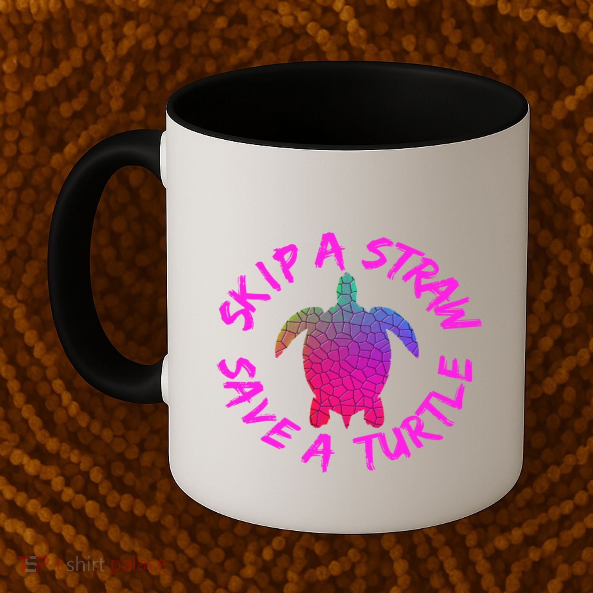 Skip A Straw Save A Turtle Funny Meme Sksksk Gift Cool Gift Coffee Mug