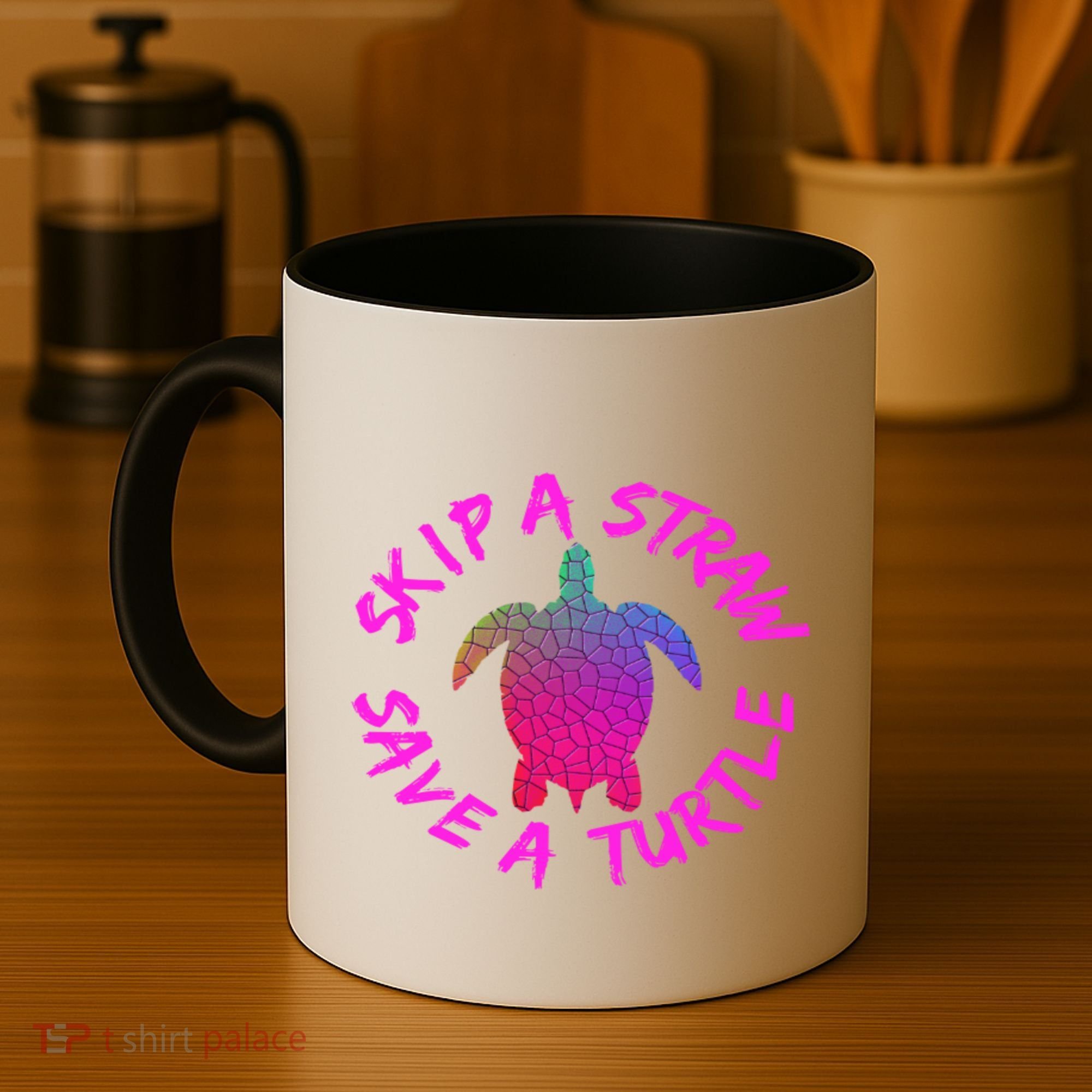 Skip A Straw Save A Turtle Funny Meme Sksksk Gift Cool Gift Coffee Mug