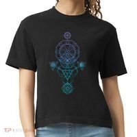 Starseed Activation Sacred Geometry Comfort Colors Boxy T-Shirt thumb 0