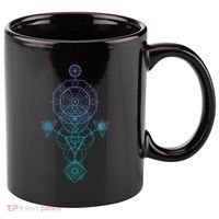 Starseed Activation Sacred Geometry 11oz C Handle Ceramic Mug thumb 0