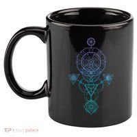 Starseed Activation Sacred Geometry 11oz C Handle Ceramic Mug thumb 2