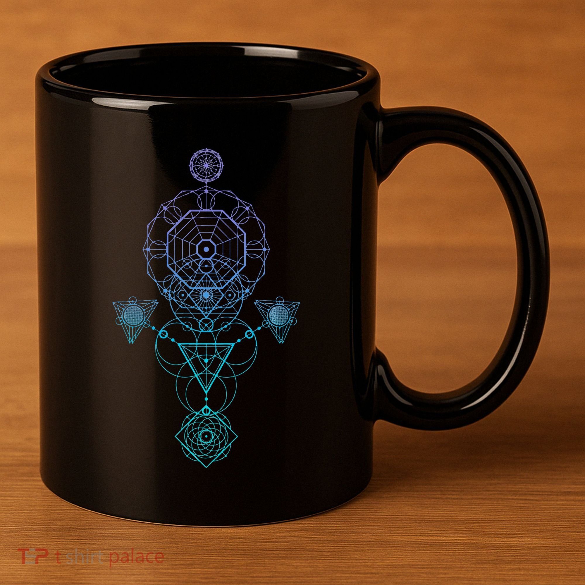Starseed Activation Sacred Geometry 11oz C Handle Ceramic Mug