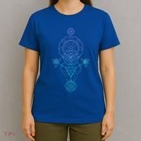 Starseed Activation Sacred Geometry T-Shirt thumb 4