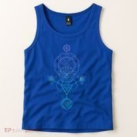 Starseed Activation Sacred Geometry Tank Top thumb 2