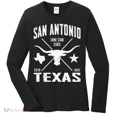 San Antonio Women's Long Sleeve Shirt