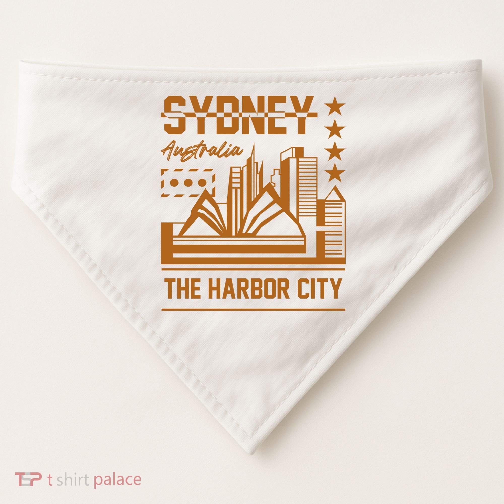 Sydney Australia USA-Made Doggie Bandana
