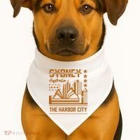 Sydney Australia USA-Made Doggie Bandana thumb 1