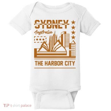 Sydney Australia Baby Bodysuit