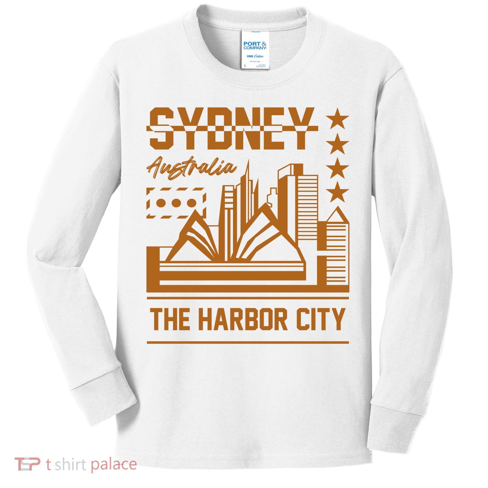 Sydney Australia Kids Long Sleeve Shirt