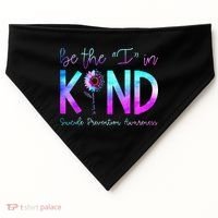 Suicide Awareness Suicide Prevention Suicide Warrior USA-Made Doggie Bandana thumb 0