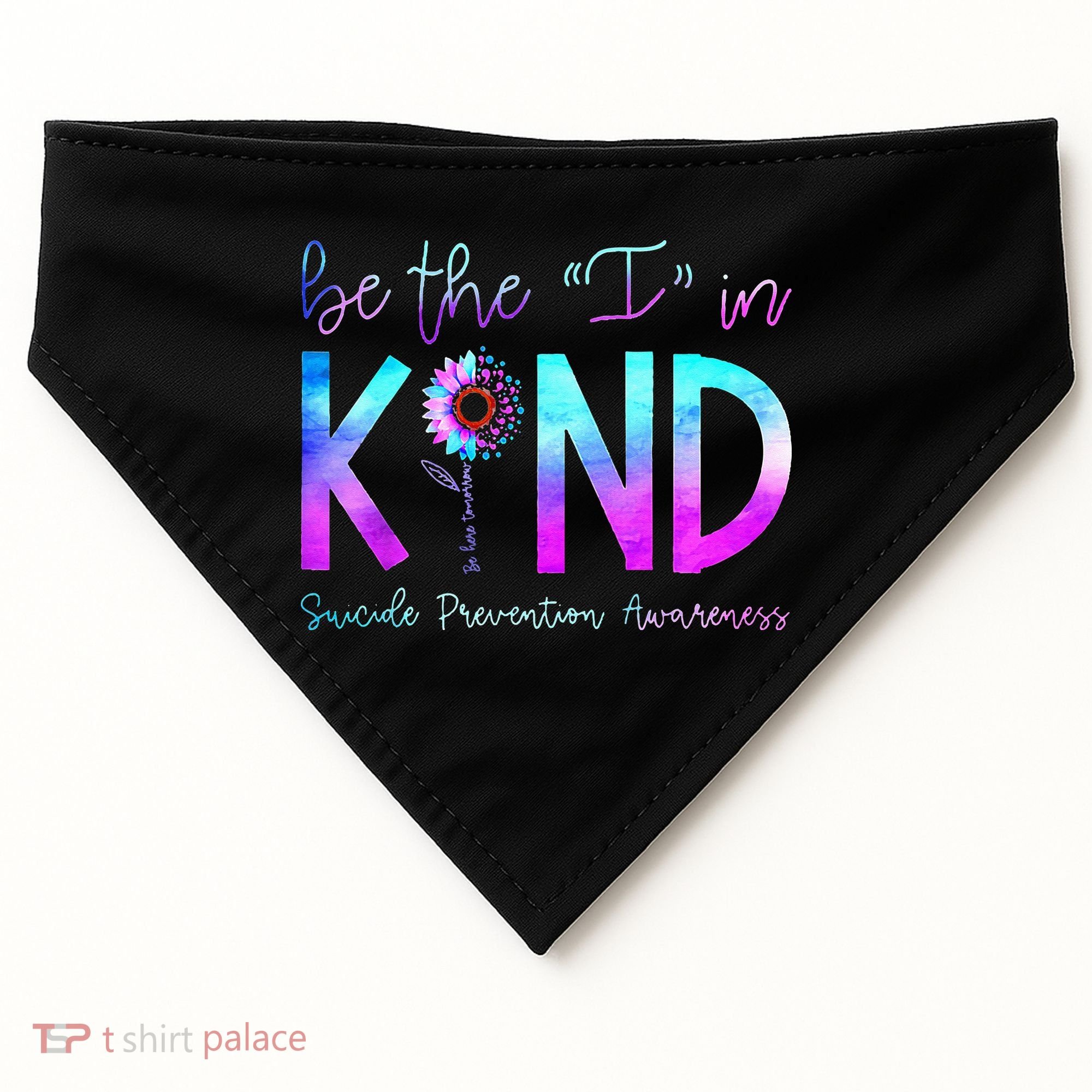 Suicide Awareness Suicide Prevention Suicide Warrior USA-Made Doggie Bandana