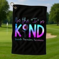 Suicide Awareness Suicide Prevention Suicide Warrior Golf Towel thumb 1