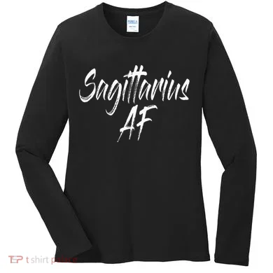 Sagittarius Af Women's Long Sleeve Shirt