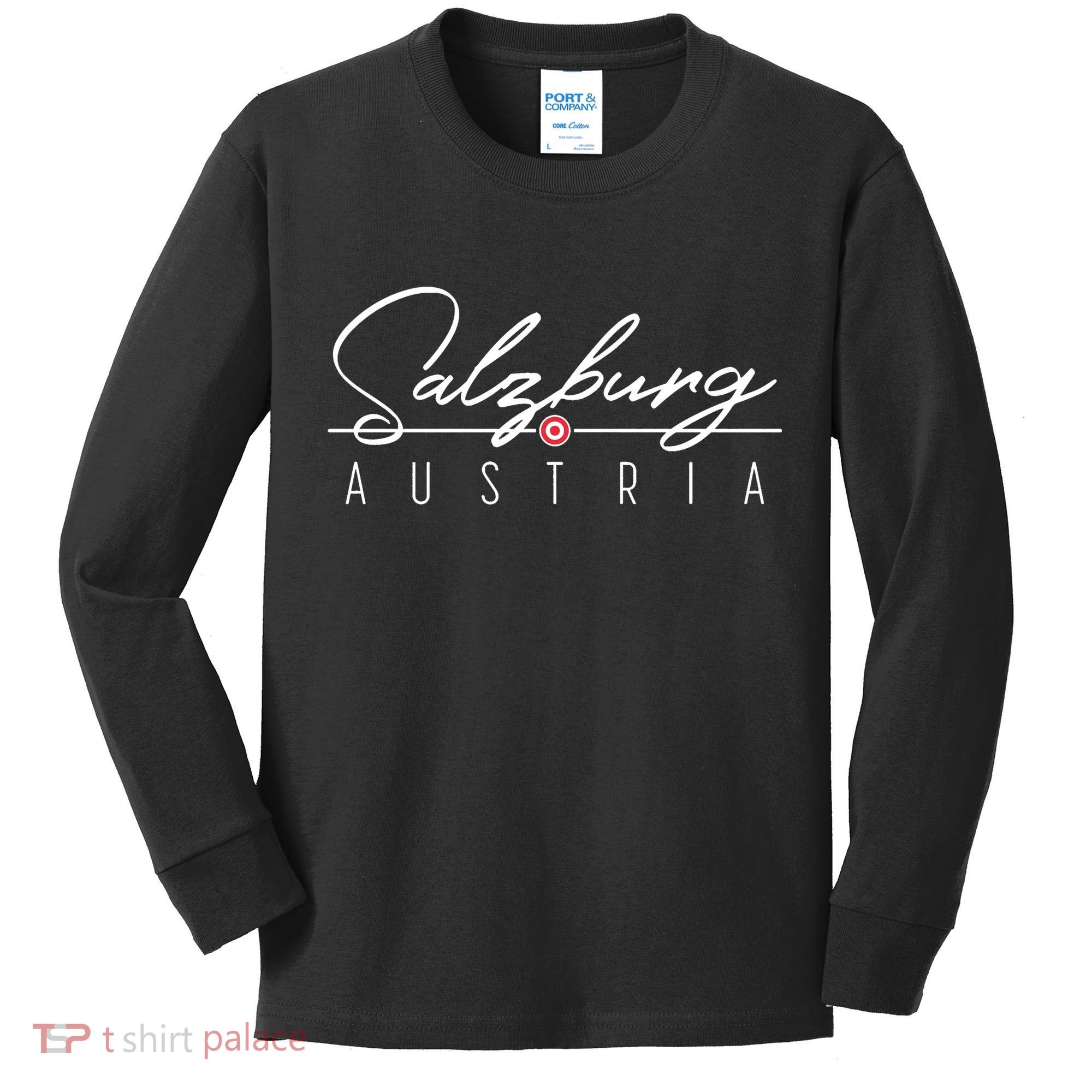Salzburg Austria Kids Long Sleeve Shirt