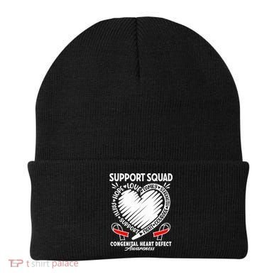 Support Awareness Squad I CHD Congenital Heart Defect Beanie