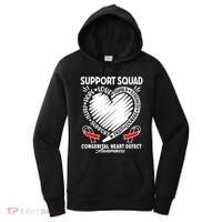 Support Awareness Squad I CHD Congenital Heart Defect Women's Hoodie thumb 0