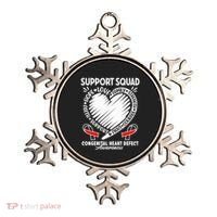 Support Awareness Squad I CHD Congenital Heart Defect Ornament thumb 0