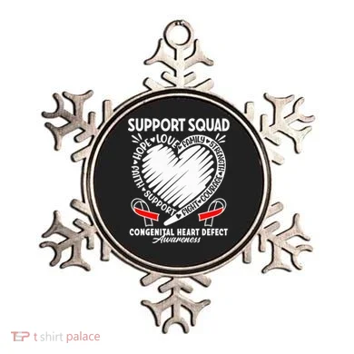 Support Awareness Squad I CHD Congenital Heart Defect Ornament