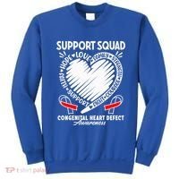 Support Awareness Squad I CHD Congenital Heart Defect Sweatshirt thumb 0